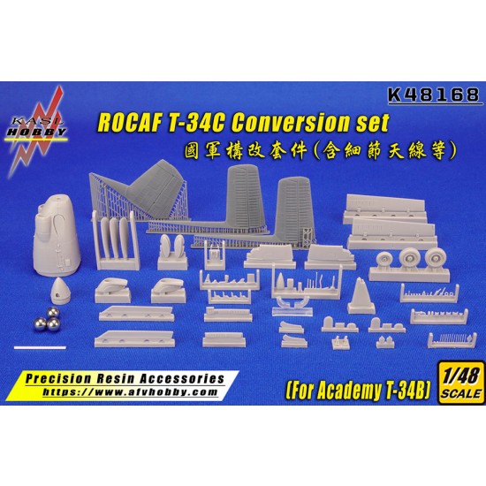 1/48 ROCAF T-34C Conversion set for Academy T-34B kits