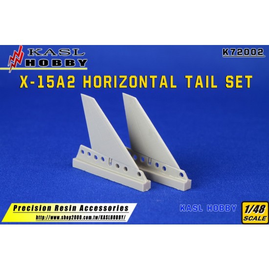 1/72 X-15A2 Horizontal Tail Set