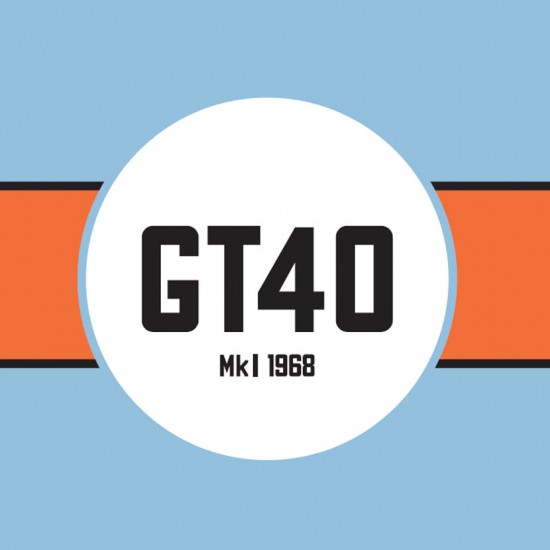 Ultra Detail Guide Vol.020 - Ford GT40 Mk I 1968 sponsored by Gulf Racing