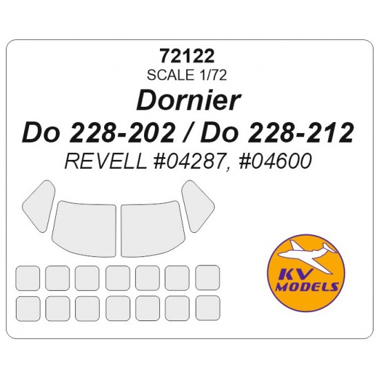 1/72 Do-228 Masking for Revell kits