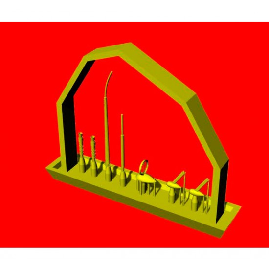 1/48 Bf 109G/K Upgrade Detail set (universal)