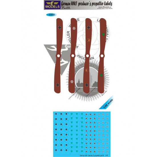 1/48 WWI German Producer's Labels of Propellers part III