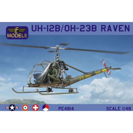 1/48 UH-12B / UH-23B Raven (Korean war, France, Swiss, Dutch)