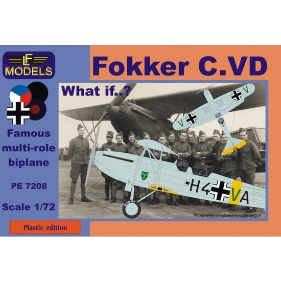 1/72 Fokker C.VD What If - Luftwaffe, Czech, UK, Spanish civil war