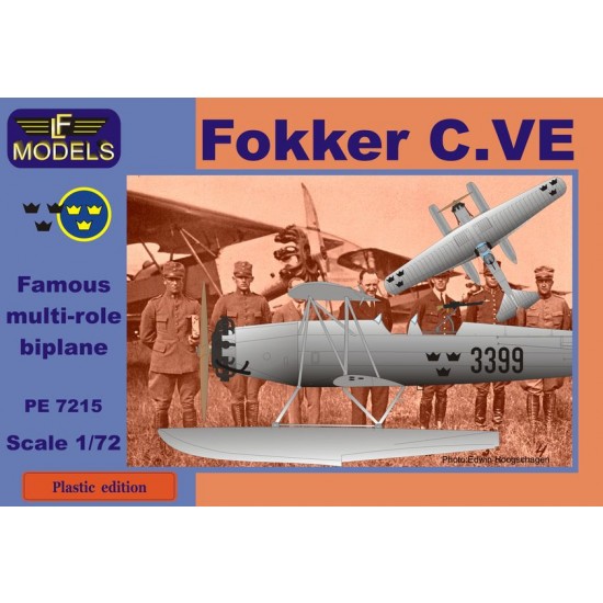 1/72 Fokker C.VE Sweden Bristol Mercury Float