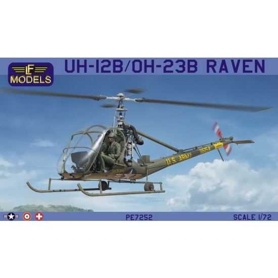 1/72 Hiller UH-12B / OH-23B Raven (Korean war, French AF, Swiss AF)