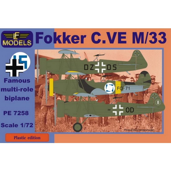 1/72 Fokker CV.E M/33 (2x Luftwaffe, 1x Finland)