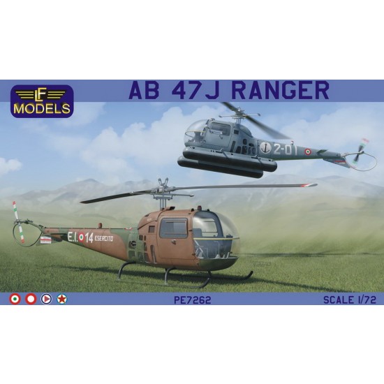 1/72 AB 47J Ranger (Italian Navy, Army, Yugo., Danmark, Norway AF)