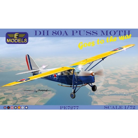 1/72 de Havilland DH 80A Puss Moth Goes to the War