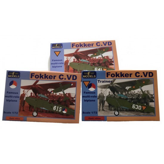 1/72 Netherlands AF Fokker C.VD Holland Triple pack