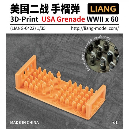 1/35 WWII US Grenade x60