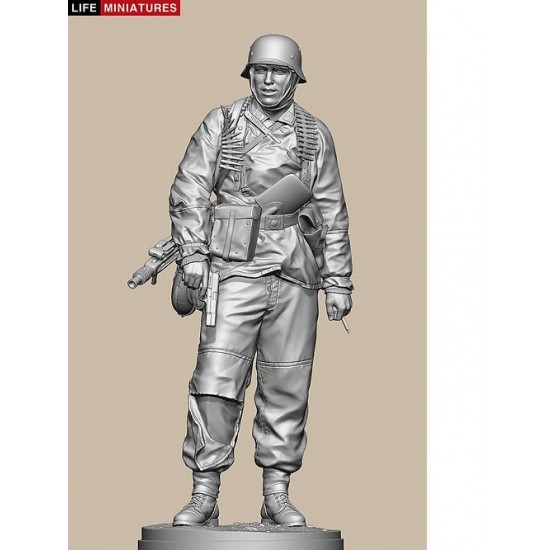 1/35 Ambush at Poteau - MG 42 Gunner of KG Hansen, Battle of the Bulge 1944