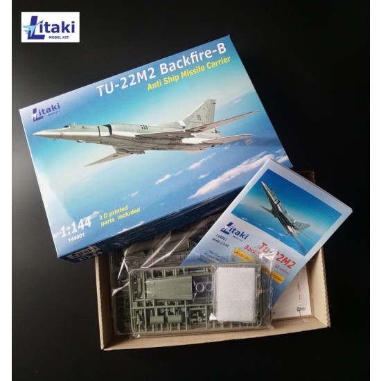 1/144 Tu-22M2 Backfire-B Anti Ship Missile Carrier