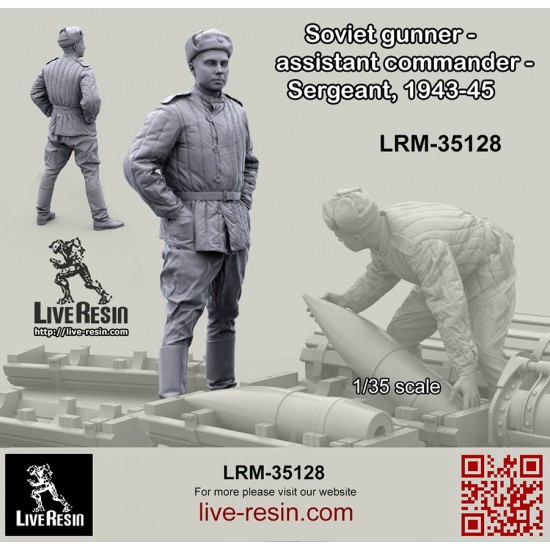 1/35 Soviet Gunner - Assistant Commander Sergeant