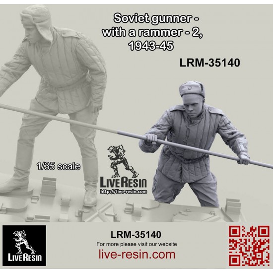 1/35 Soviet Gunner - with A Rammer #2