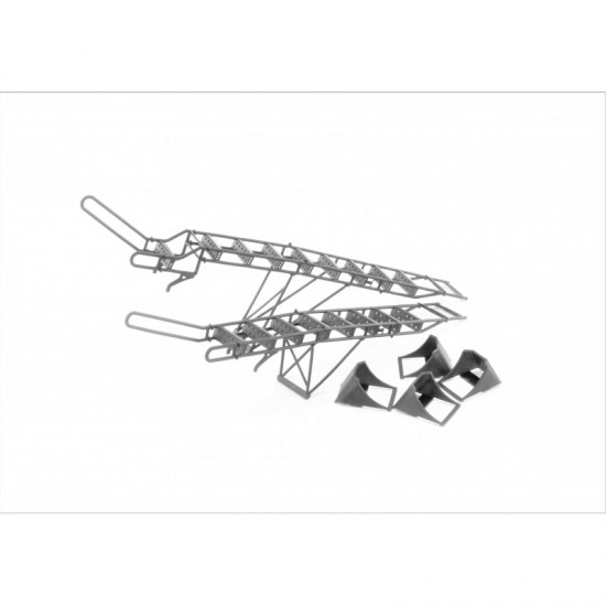 1/72 Sukhoi Su-27UB Ladder Late & Chocks set