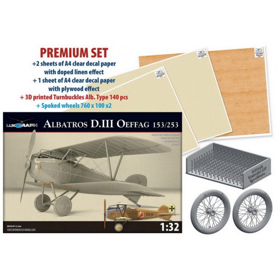 1/32 Albatros D.III Oeffag Fighter [Premium Edition]