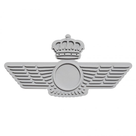 Spanish Air Force Emblem (Size 65 x 33 mm / 2.56 x 1.29 inches)