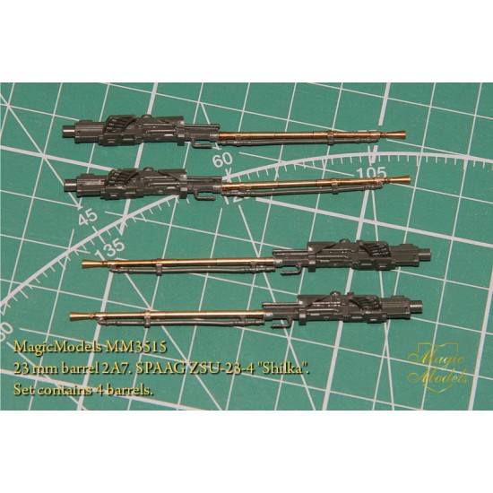 1/35 2A7 SPAAG ZSU-23-4 "Shilka" 23mm Barrel (4pcs) Since 1951