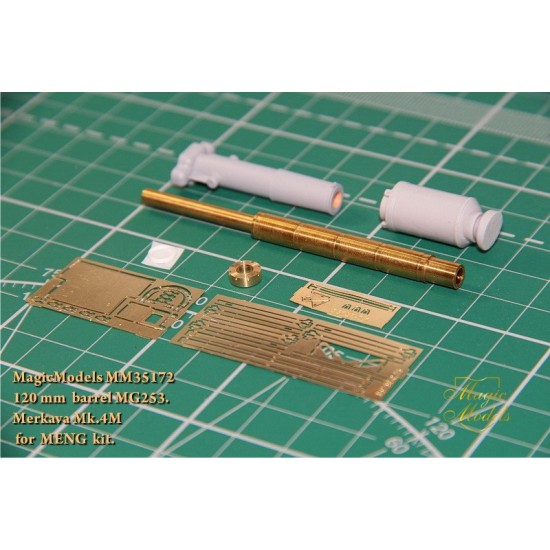 1/35 Merkava Mk.IV M MG253 120mm Gun Barrel for Meng Models