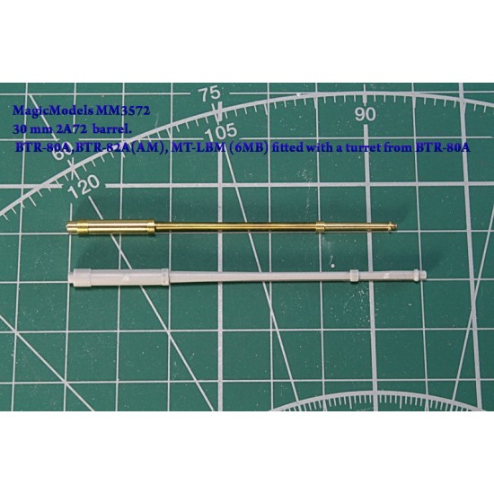 1/35 BTR-80A/82AM/MT-LBM (6MB) 30mm 2A72 Barrel Since 1951