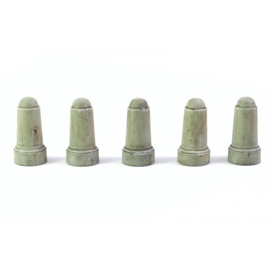 1/35 Concrete Road Bollards (2.5cm in height, 5pcs)