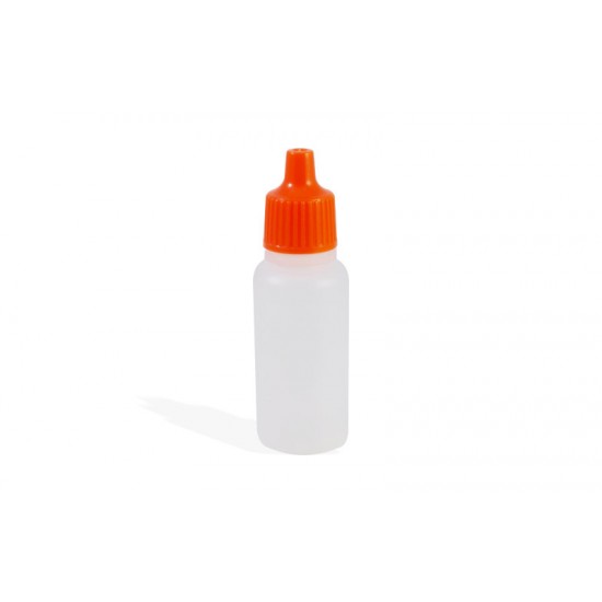 Empty 17ml Paint Bottle w/Eye Dropper & Lid