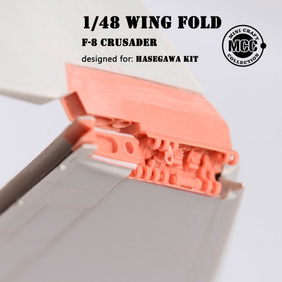 1/48 F-8 Crusader Folding Wings for Hasegawa/Revell kits