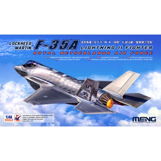 1/48 Royal Netherlands Air Force Lockheed Martin F-35A Lightning II Fighter