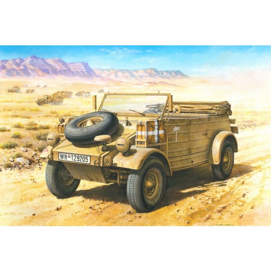 1/35 German Pkw.K1 Kubelwagen Type 82, North Africa