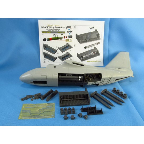 1/48 S-3A/B Viking Bomb Bay for Italeri kits