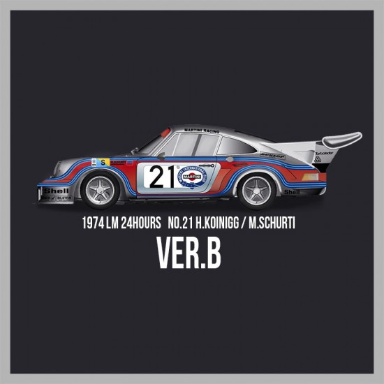 1/12 Multi-Material Kit: Porsche 911 Carrera RSR Turbo Ver.B 1974 LM 24hours No.21