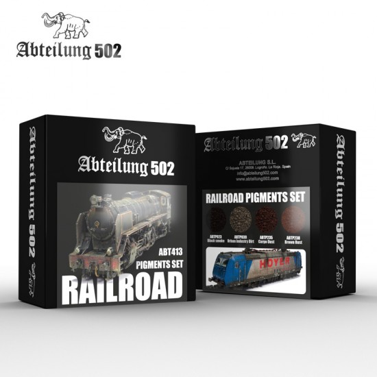 Railroad Pigments Set (4 x 20ml)