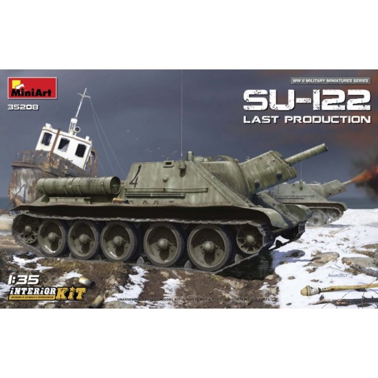 1/35 WWII SU-122 (Last Production) [Interior Kit]