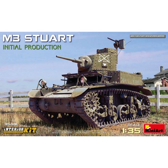 1/35 M3 Stuart Initial Production Interior Kit