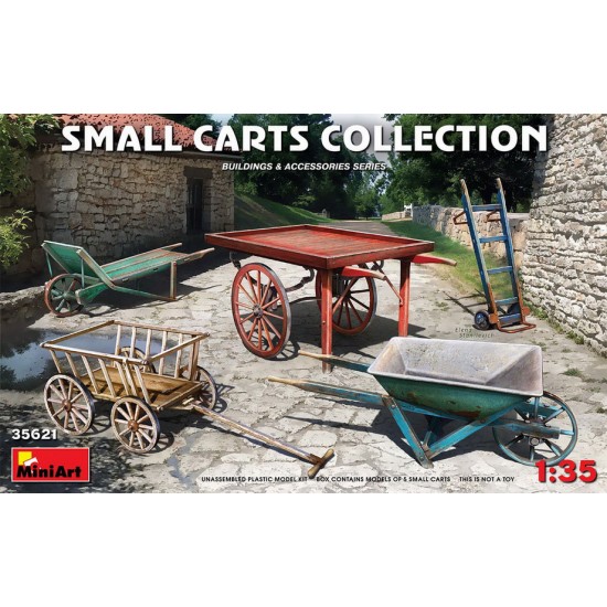 1/35 Small Carts Collection (5pcs)