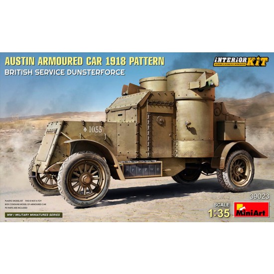 1/35 Austin Armoured Car 1918 Pattern, British Service Dunsterforce [Interior Kit]