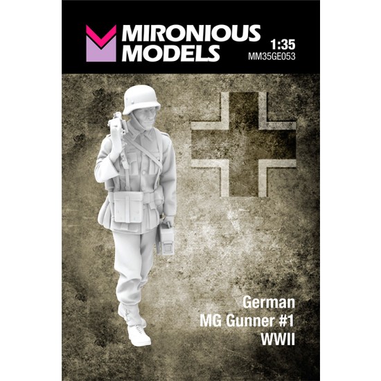 1/35 WWII German MG Gunner #1