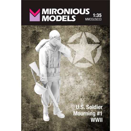 1/35 WWII US Soldier Mourning #1