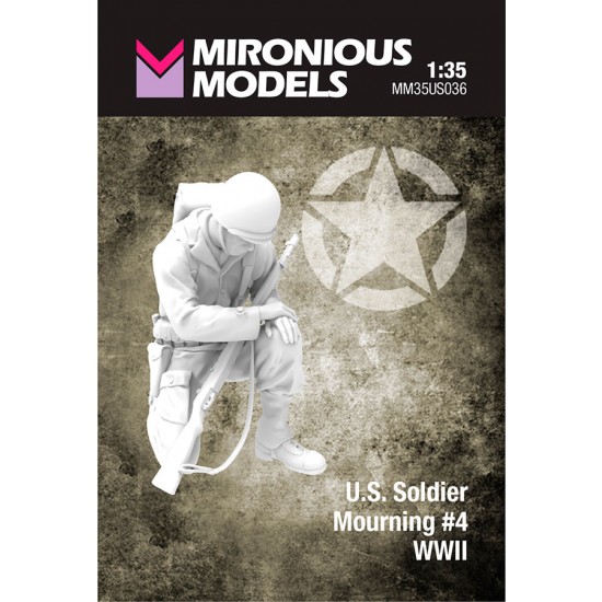 1/35 WWII US Soldier Mourning #4