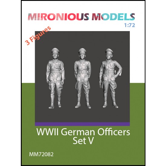 1/72 WWII German Officers set V