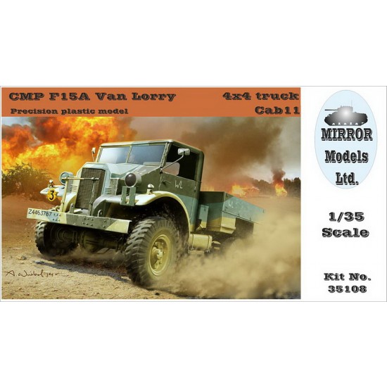 1/35 CMP F15A Ford Van Lorry (4x4 Truck, Cab11, Body 2B1)