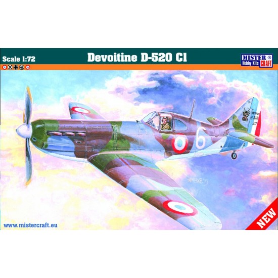 1/72 Dewoitine D-520 Cl