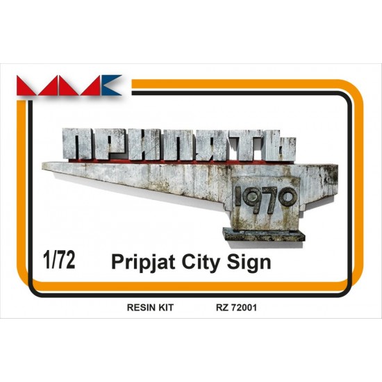 1/72 City of Pripyat Sign