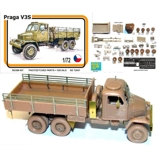 1/72 Czechoslovak Army Praga V3S Truck