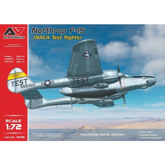 1/72 Northrop F-15A Reporter (NACA test flights)