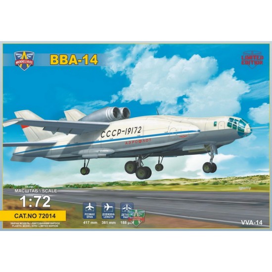 1/72 Bartini Beriev VVA-14 Experimental Amphibious Aeroplane (# ...