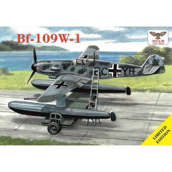 1/72 Messerschmitt Bf-109W-1 w/Trolley