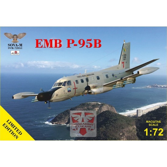 1/72 EMB P-95B Bandeirulha (Brazil liveries)