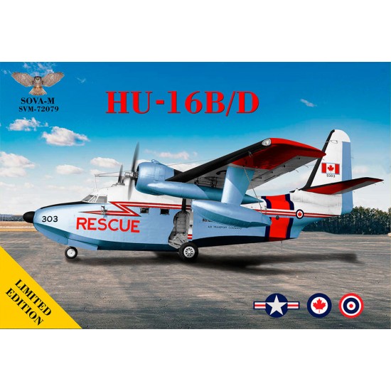 1/72 Thai/US/Canadian Grumman HU-16B/D Albatross Flying Boat